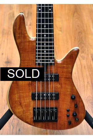 Fodera Emperor Standard Special 5 Koa Hollowbody Limited Edition Doctorbass 2020 Fodera Emperor Standard Special 5 Koa Hollowbody Limited Edition Doctorbass 2020